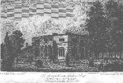 Item #55-1102 The Seat of Abraham Goldsmid, Esquire, Morden, Surrey. Hawkins after Gifford