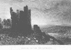 Item #55-1133 Brough Castle, Westmorland. Allom, Le Petit