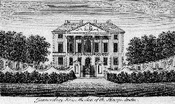 Item #55-1216 Gunnersbury House, Seat of Princess Amelia. Anonymous