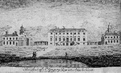 Item #55-1250 The Seat of Sir Gregory Page at Blackheath. Anonymous