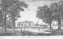 Item #55-1277 A View of the Lodge in Windsor Great Park. Anonymous