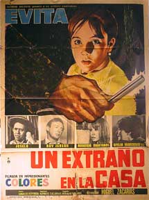 Direccin: Alfredo Zacarias. Con Evita, Joselo, y Roy Jenson - Extrano En la Casa, Un [Movie Poster]. (Cartel de la Pelcula)