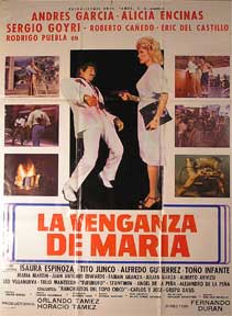 Item #55-1309 Venganza de Maria, La [movie poster]. (Cartel de la película). Alicia Encinas...