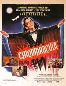 Item #55-1311 Chiquidracula [movie poster]. (Cartel de la película). Adalberto Martinez...