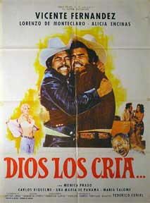 Item #55-1317 Dios los cria [movie poster]. (Cartel de la película). Lorenzo de Monteclaro...