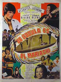 Direccin: Gilberto Martinez Solares. Con Norma Lazareno, Adalberto Martinez, Sonia Amelio - De Cocula Es El Mariachi [Movie Poster]. (Cartel de la Pelcula)