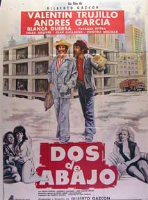 Item #55-1402 Dos de abajo [movie poster]. (Cartel de la película). Andres Garcia...