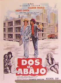 Item #55-1403 Dos de abajo [movie poster]. (Cartel de la película). Andres Garcia...