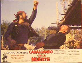 Direccin: Alfredo Gurrola. Con Mario Almada, Blanca Guerra, Eric del Castillo, Rodrigo Puebla - Cabalgando Con la Muerte [Movie Poster]. (Cartel de la Pelcula)
