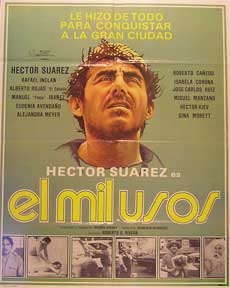Item #55-1525 Mil usos, El [movie poster]. (Cartel de la película). Rafael Inclan...