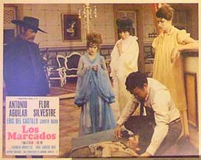 Item #55-1537 Marcados, Los [movie poster]. (Cartel de la película). Flor Silvestre...