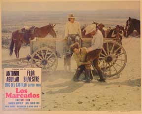 Item #55-1541 Marcados, Los [movie poster]. (Cartel de la película). Flor Silvestre...