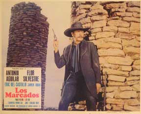 Item #55-1542 Marcados, Los [movie poster]. (Cartel de la película). Flor Silvestre...