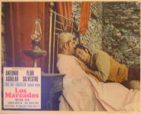 Item #55-1544 Marcados, Los [movie poster]. (Cartel de la película). Flor Silvestre...