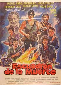 Item #55-1552 Escuadron de la muerte, El [movie poster]. (Cartel de la película). Miguel Angel...