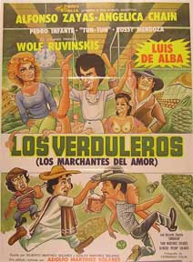 Item #55-1613 Verduleros, Los [movie poster]. (Cartel de la película). Alfonso Zayas...