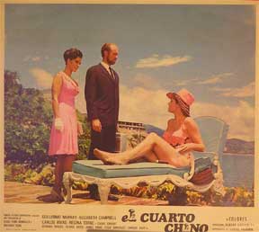 Item #55-1615 El Cuarto Chino [movie poster]. (Cartel de la película). Elizabeth Campbell...