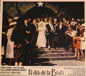 Item #55-1631 Dia de la boda, El [movie poster]. (Cartel de la película). Guillermo Alvarez...