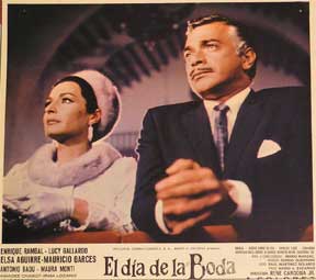 Item #55-1636 Dia de la boda, El [movie poster]. (Cartel de la película). Guillermo Alvarez...