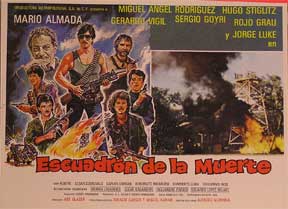 Item #55-1645 Escuadron de la muerte, El [movie poster]. (Cartel de la película). Miguel Angel...
