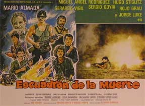 Item #55-1651 Escuadron de la muerte, El [movie poster]. (Cartel de la película). Miguel Angel...