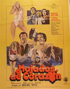Item #55-1657 Mojados de corazon [movie poster]. (Cartel de la película). Pedro Infante Jr....