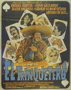Item #55-1659 Trinquetero, El [movie poster]. (Cartel de la película). Alicia Encinas...