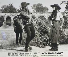 Item #55-1684 Tunco maclovio, El [movie poster]. (Cartel de la película). Eduardo Alcaraz Dirección: Alberto Mariscal. Con Carlos Agosti, Barbara Angely, Mario Almada.