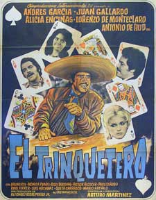 Item #55-1689 Trinquetero, El [movie poster]. (Cartel de la película). Alicia Encinas...