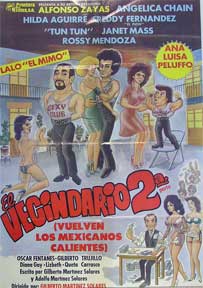 Item #55-1701 Vecindario II, El [movie poster]. (Cartel de la película). Angelica Chain...