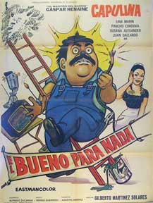 Item #55-1712 Bueno para nada, El [movie poster]. (Cartel de la película). Susana Alexander...