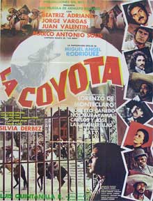 Item #55-1719 Coyota, La [movie poster]. (Cartel de la película). Jorge Vargas Dirección:...