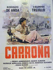 Item #55-1732 Carrona [movie poster]. (Cartel de la película). Valentin Trujillo...