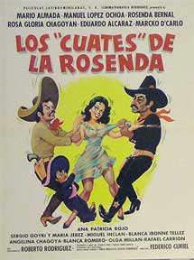 Item #55-1736 Cuates de la Rosenda, Los [movie poster]. (Cartel de la película). Manuel Lopez...