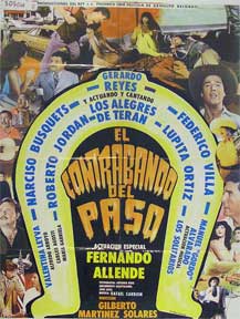 Item #55-1739 Contrabando del paso, El [movie poster]. (Cartel de la película). Narciso Busquets...