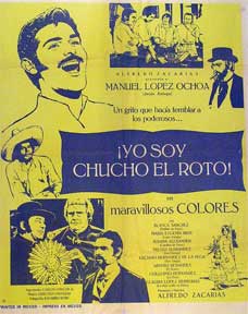 Item #55-1745 Yo soy Chucho el Roto [movie poster]. (Cartel de la película). Blanca Sanchez...