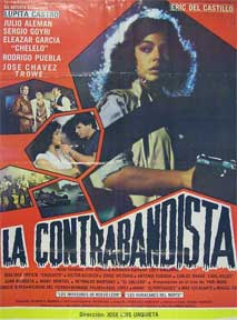 Item #55-1746 Contrabandista, La [movie poster]. (Cartel de la película). Julio Aleman...