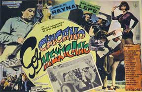 Item #55-1751 Soy chicano y mexicano [movie poster]. (Cartel de la película). Ana Bertha Lepe...
