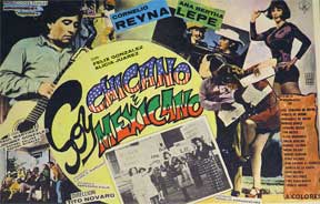 Item #55-1755 Soy chicano y mexicano [movie poster]. (Cartel de la película). Ana Bertha Lepe...