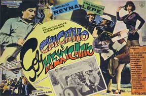 Item #55-1756 Soy chicano y mexicano [movie poster]. (Cartel de la película). Ana Bertha Lepe...