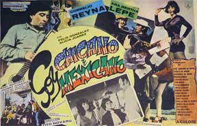 Item #55-1757 Soy chicano y mexicano [movie poster]. (Cartel de la película). Ana Bertha Lepe...