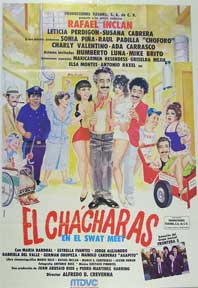 Item #55-1767 Chacharas, El [movie poster]. (Cartel de la película). Leticia Perdigon...