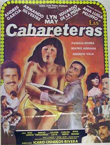 Item #55-1814 Cabareteras, Las [movie poster]. (Cartel de la película). Armando Silvestre...
