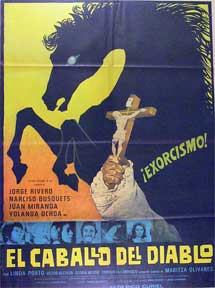 Item #55-1829 El Caballo del Diablo [movie poster]. (Cartel de la película). Narciso Busquets...