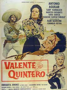 Direccin: Mario Hernandez. Con Antonio Aguilar, Saby Kamalich, Narciso Busquets - Valente Quintero [Movie Poster]. (Cartel de la Pelcula)