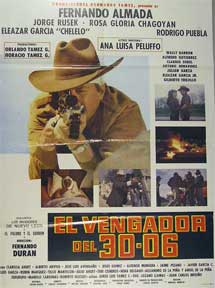 Item #55-1853 Vengador 30-06, El [movie poster]. (Cartel de la película). Jorge Russek...
