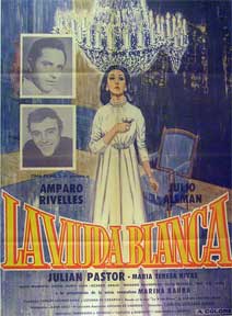 Direccin: Carlos Lozano Dana. Con Amparo Rivelles, Julio Aleman, Julian Pastor - Viuda Blanca, la [Movie Poster]. (Cartel de la Pelcula)