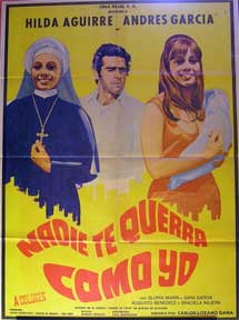 Item #55-1882 Nadie Te Querra Como Yo [movie poster]. (Cartel de la película). Andrés...