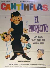 Direccin: Miguel M. Delgado. Con Cantinflas, ngel Garasa, Rosa Mara Vzquez - El Padrecito [Movie Poster]. (Cartel de la Pelcula)