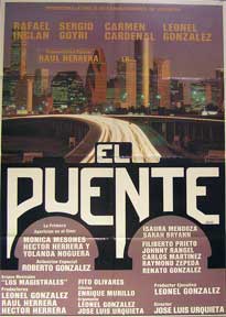 Item #55-1951 El Puente [movie poster]. (Cartel de la película). Sergio Goyri Dirección:...